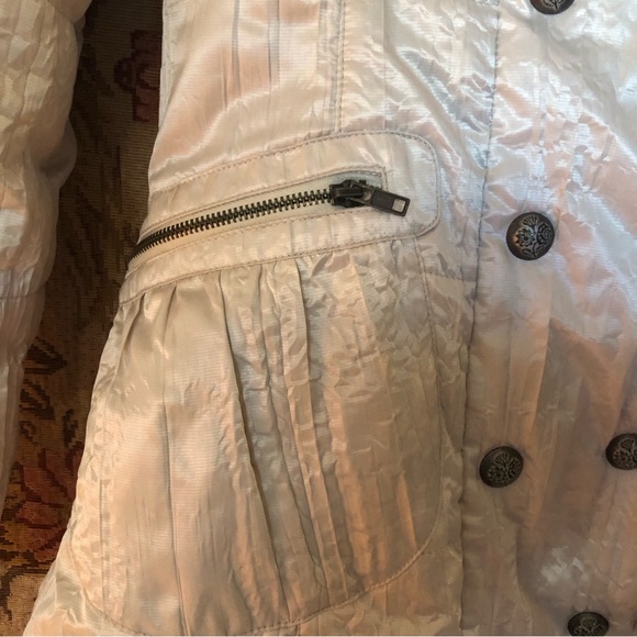 BKE by Buckle Fur Collar, Snap Front, Pockets Zip, Cinch Sleeves STUNNING JACKET - Picture 4 of 11